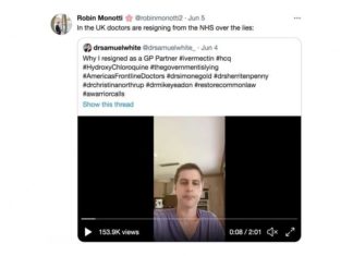 Yeadon salueert jonge moedige arts die ontslag nam omdat hij “de leugens niet meer kon verdragen”