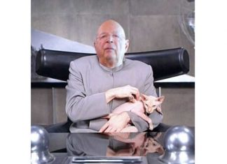 Klaus Schwab is een griezelige sociopaat