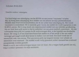 COVID-19 vaccins: We willen eerlijke voorlichting in plaats van propaganda