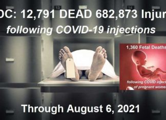 Amerikaanse CDC toont 12.791 doden en 682.873 gewonden na experimentele COVID-19 injecties