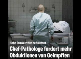 Chef-patholoog dringt aan op aanzienlijk meer autopsies van gevaccineerde personen – 30-40% van reeds verrichte lijkschouwingen aan vaccinatie overleden