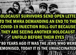 Holocaustoverlevenden sturen open brief aan de Europese gezondheidsautoriteit EMA waarin ze eisen dat de uitrol van het COVID-19 vaccin wordt stopgezet, omdat ze voor hun ogen een nieuwe holocaust zien ontvouwen