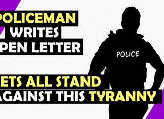 Politieman schrijft open brief: LATEN WE TEGEN DE TYRANNIE OPSTAAN