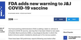 Media verdoezelen de schade die de vaccins in Israël, Engeland en Schotland aanrichten