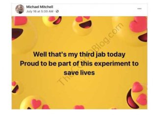 Michael Mitchell: 65-jarige “Braveheart”-acteur krijgt beide Sinovac-injecties, dan derde Pfizer “booster”-injectie, zes dagen later dood
