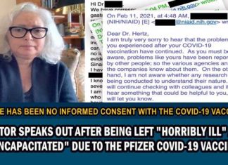 Dokter spreekt zich uit nadat zij “afschuwelijk ziek” en “arbeidsongeschikt” is geworden als gevolg van het Pfizer Covid-19 Vaccin – “Soms heb ik zoveel pijn dat ik niet meer wil leven”