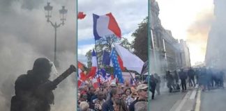 Gewelddadige scènes in Frankrijk – politie en demonstranten vechten vanwege vaccinpassen