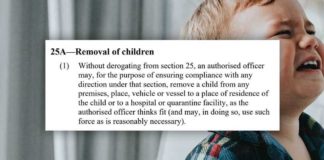 Australische politie krijgt COVID-19 volmacht om kinderen met geweld uit hun huizen te halen