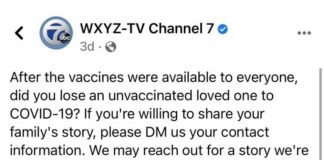 Facebook-post van tv-station onthult per ongeluk dat meer mensen sterven aan het vaccin dan de media melden