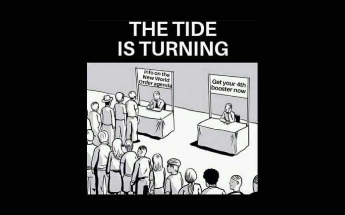The tide front