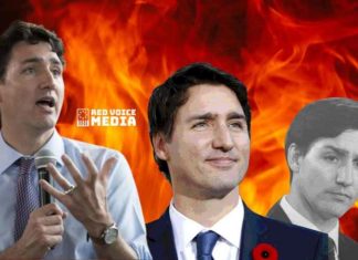 Trudeau kan niet tegen de druk, vlucht het parlement uit en wordt venijnig uitgejouwd omdat hij weigert te luisteren