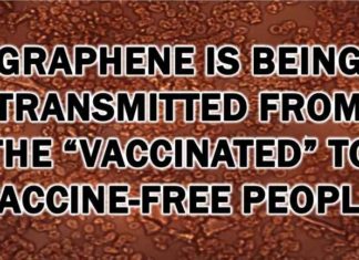 Grafeen wordt van gevaccineerden op ongevaccineerde mensen overgebracht