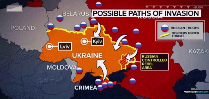 Rusland trekt Oekraïne binnen