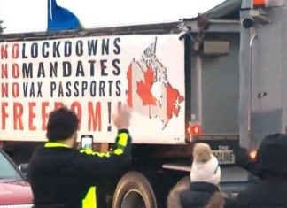 Truckers gaan niet weg uit Ottawa