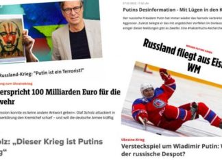 Haat en ophitsing: Krankzinnige propagandacampagne tegen Rusland en Vladimir Poetin