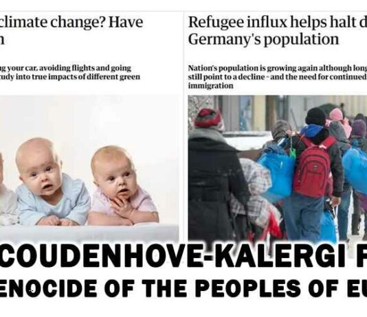 Het Coudenhove-Kalergi plan – De volkerenmoord op de volkeren van Europa