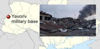 Russische aanval op militaire basis bij Polen