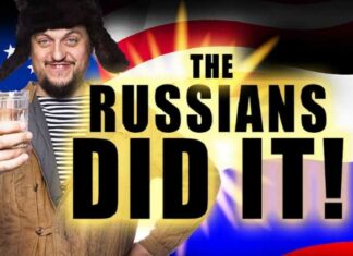Racistische linksen richten zich nu tegen mensen van Russische afkomst wegens geprogrammeerde haat tegen Poetin