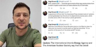 Oekraïne beweert dubieuze Russische aanval op kerncentrale in poging te lobbyen voor NAVO No Fly Zone – “Zelensky is een seriële leugenaar en een oplichter”