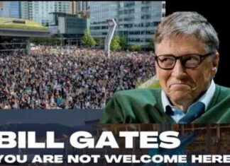 “ARRESTEER BILL GATES! Bill Gates stuit op massaal “Super Protest” vóór toespraak over hoe de volgende pandemie te voorkomen (Video)