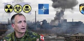 Mariupol: Canadese generaal zou als hooggeplaatste westerse huurling uit de Azov staalfabriek gearresteerd zijn