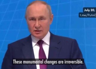 Poetin verzekert vernietiging van “Westerse Globalistische Elite” (Video)
