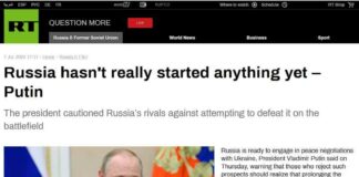 O, het drama! O, al die Russische gadgets!