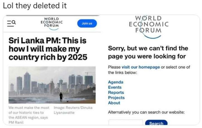 Sri Lanka reset