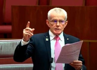 Australische senator laat in het parlement waarheidsbommen vallen over Great Reset en Schwab
