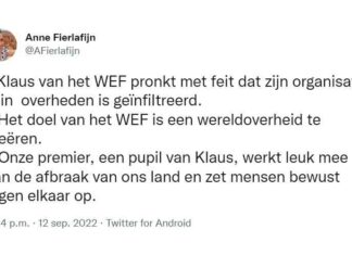 Arts over de leerlingen van Klaus Schwab: Is het niet tijd om ze wegens verraad aan te klagen?