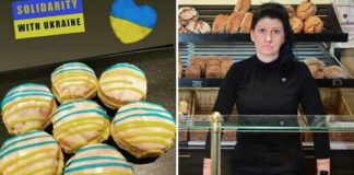 Bakkerij verkocht blauw-gele Oekraïne-gebakjes – en wordt nu geconfronteerd met faillissement
