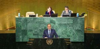 Oekraïne, EU’s dictatuur en verandering van wereldorde: Lavrov spreekt in de VN