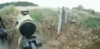 In video: Buitenlandse huurling gedood aan Oekraïens front