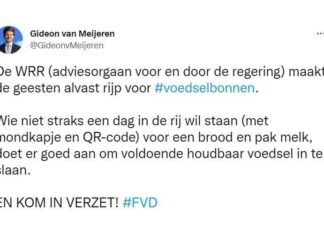 Na Frankrijk bereidt nu ook Nederland zich voor op de invoering van voedselbonnen