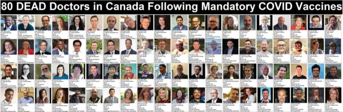 80 Canadese artsen DOOD