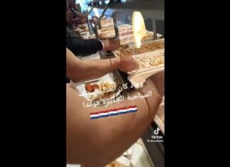 Migranten gehuisvest op luxe cruiseschip in Nederland glunderen op TikTok