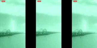 Krimbrug: Vrachtwagenbom of raket? (Video)