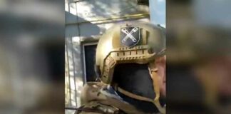 Opnieuw een Oekraïense soldaat gespot met nazi-insignes