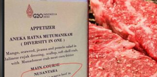 Terwijl het volk geacht wordt insecten te eten, eten de elites van de G20 de duurste steaks ter wereld