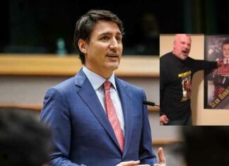 Woedende vader aan Trudeau: “Mijn jongen is gestorven door jouw vaccin, fuck you!” (Video)