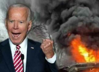 Biden in vodden