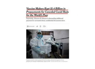 NYT: Covid-vaccin fabrikanten en Bill Gates’ GAVI hebben iedereen belazerd