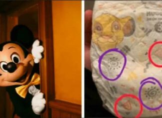Huggies zegt dat pedofiele codesymbolen op Disney-luiers bedoeld zijn als “leuk en speels”