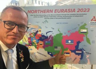 Europa onthult kaart die Rusland opdeelt in 41 nieuwe landen