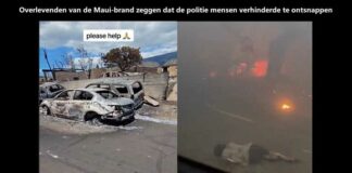 Overlevenden van de Maui-brand zeggen dat de politie mensen verhinderde te ontsnappen – Dramatische videobeelden