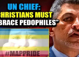 VN verklaart dat christenen die pedofielen niet accepteren uit de samenleving zullen worden verwijderd (Video’s)