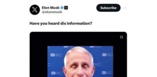 KIJK: “Heb je desinformatie gehoord?” – Elon Musk post hilarische video over de leugens van Big Pharma en Dr. Fauci over de werkzaamheid en veiligheid van vaccins