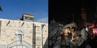 Israëlische luchtaanval “treft oude Grieks-orthodoxe kerk, doodt christenen”