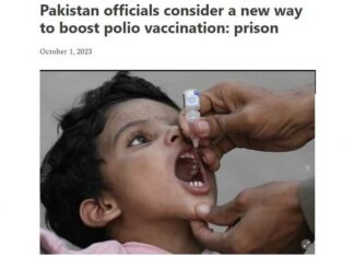 Pakistaanse ouders die hun kinderen niet laten vaccineren (tegen polio en andere ziekten) kunnen een maand de gevangenis in