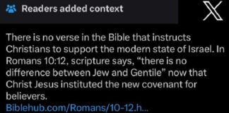 X-community aantekeningen ontkrachten mythe dat christelijk zionisme door God bevolen is